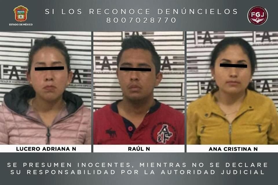 La información sobre la detención fue brindada por la Fiscalía General de Justicia del Estado de México.