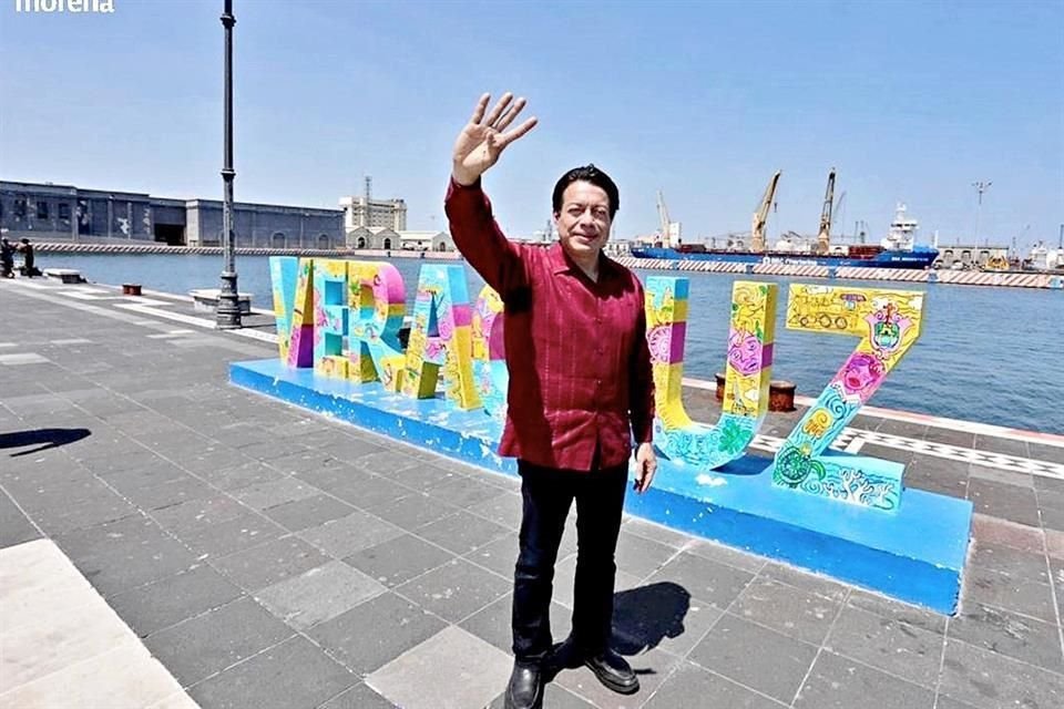 Mario Delgado es coordinador de la bancada de Morena en la Cámara de Diputados.