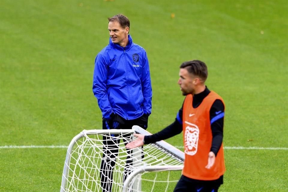 Frank de Bóer ahora es el estratega de la Selección de Países Bajos.