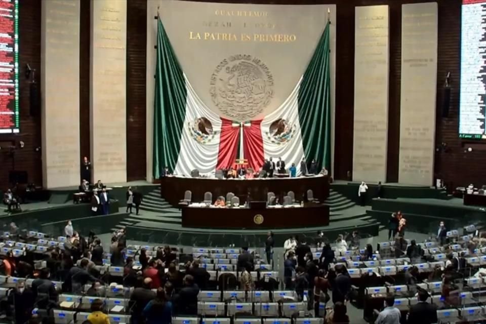 Pleno de la Cámara de Diputados.