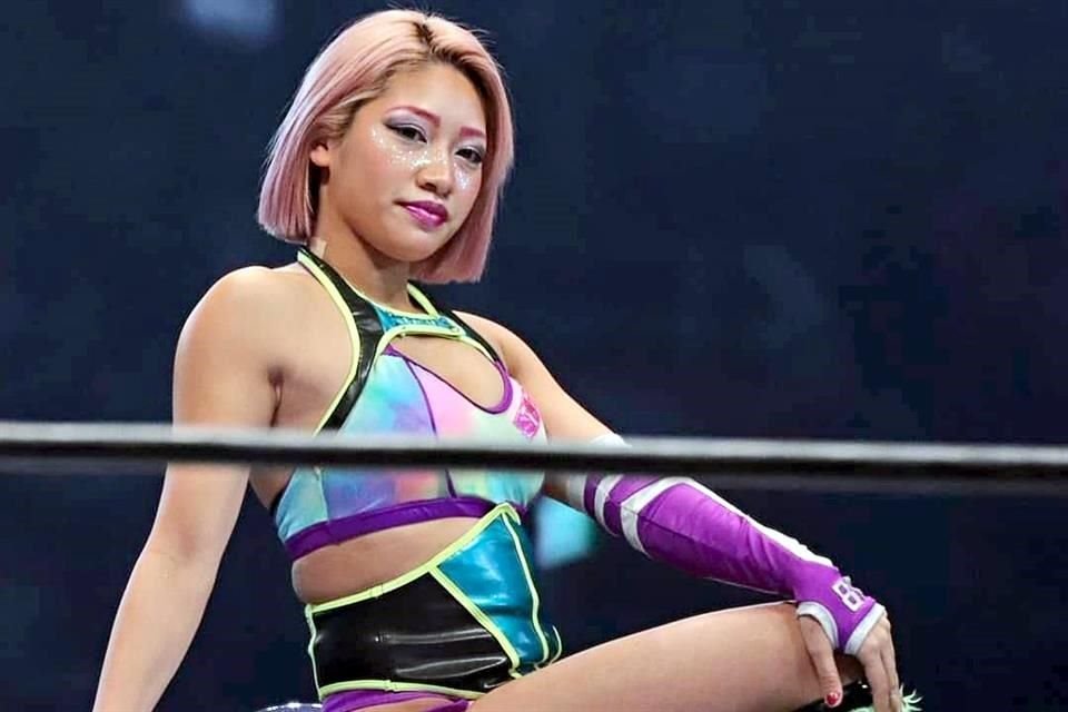 Hana Kimura, luchadora profesional y estrella del reality show Terrace House.