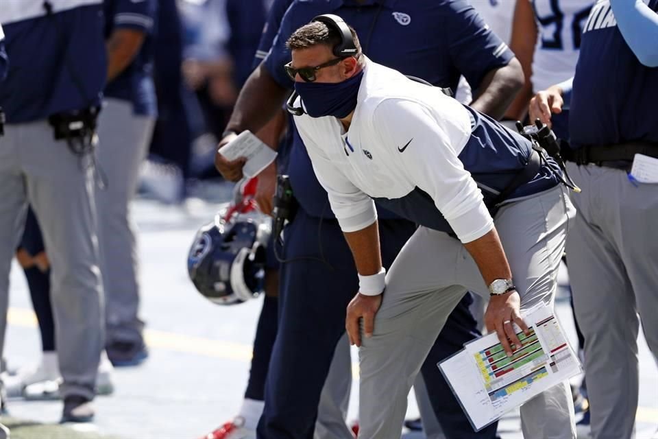 El head coach Mike Vrabel  no podrá trabajar con su equipo este miércoles.