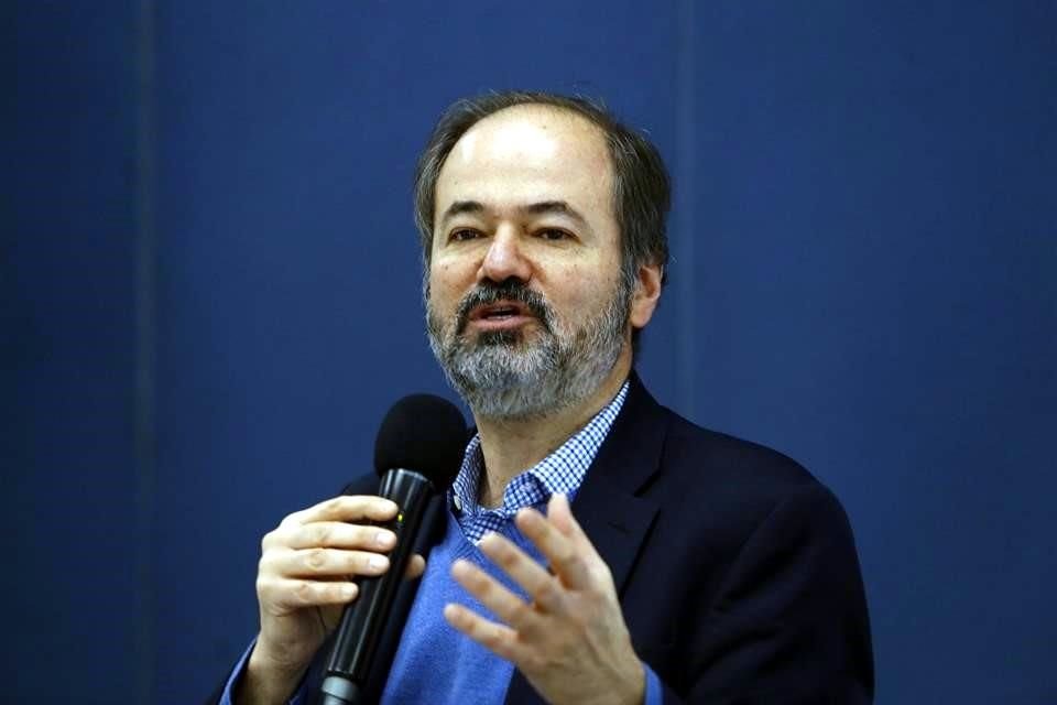 Juan Villoro, escritor y presidente del Colegio Nacional.