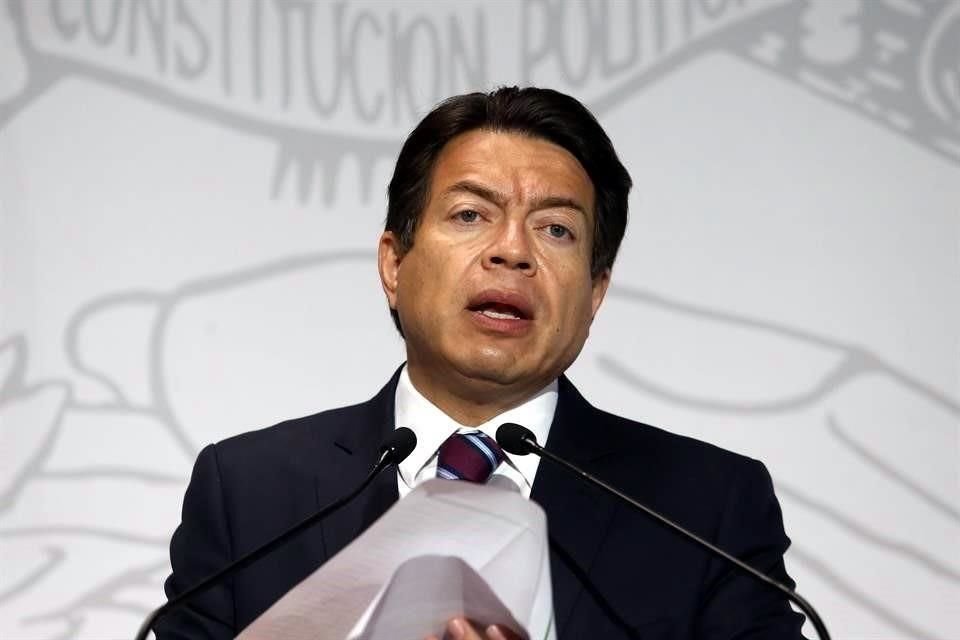 Mario Delgado, aspirante a la presidencia de Morena.