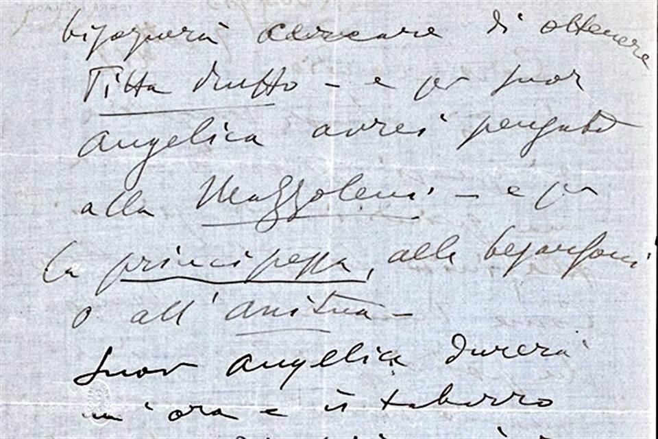 En dos cartas de 1917, Giacomo Puccini pidió a Carlo Clausetti, de la Casa Ricordi, considerar a Fanny Anitúa en Sor Angelica.