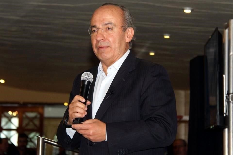 Felipe Calderón, ex Presidente de México.