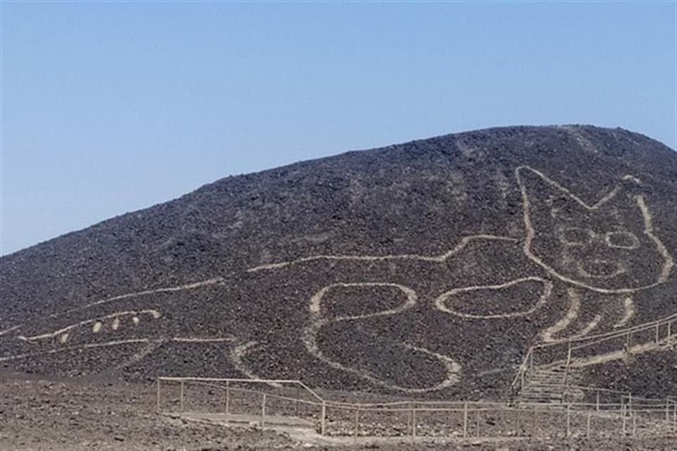 La figura apenas era visible y estaba a punto de desaparecer debido a que se localiza en una ladera expuesta a los efectos de la erosión natural.