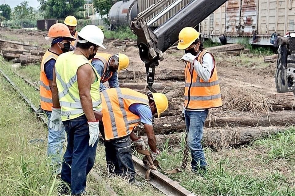 En México, no hay fabricantes del tipo de rieles previsto para el Tren Maya.