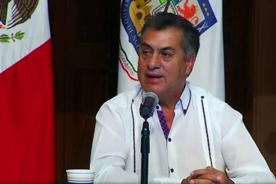 Jaime Rodríguez, Gobernador  de NL.