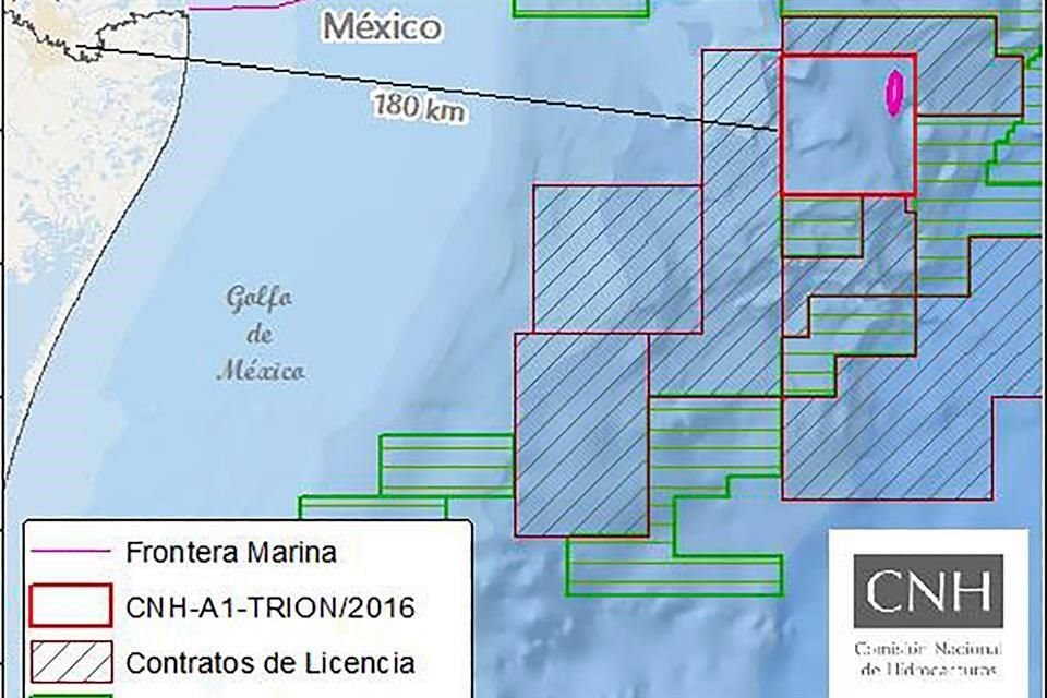 BHP tiene la participación del 60 por ciento de participación en el yacimiento Trion.