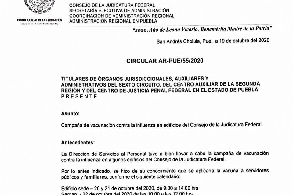 En el comunicado no se especificó cuántas dósis fueron robadas.