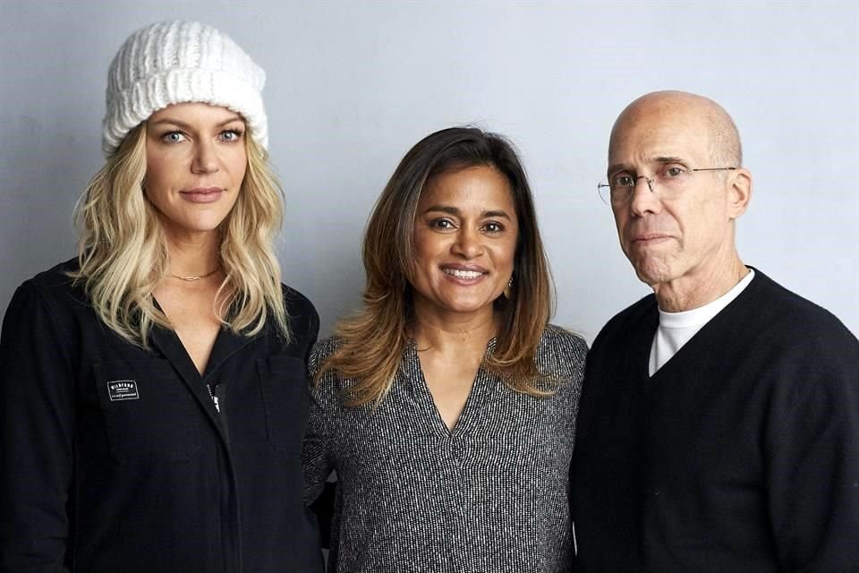 Jeffrey Katzenberg (der.), fundador de Quibi.