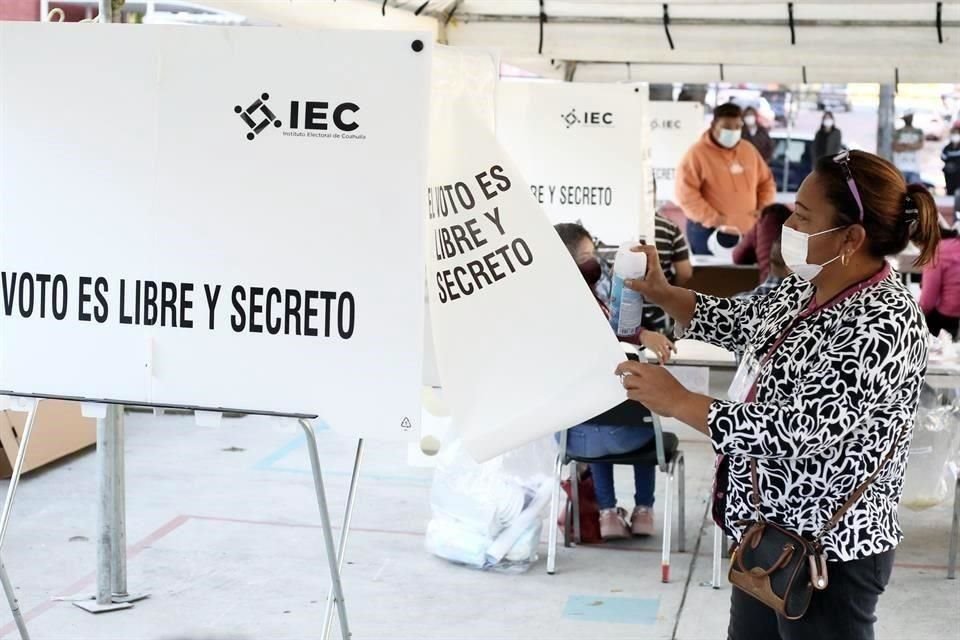 Los recursos sorteados son los relacionados con los comicios.