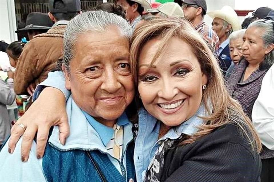 Lorena Cuéllar, en Tlaxcala.