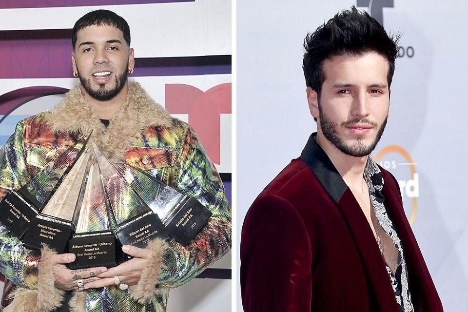 Anuel AA y Sebastián Yatra serán parte de las actuaciones de la próxima edición de los Latin Grammy.