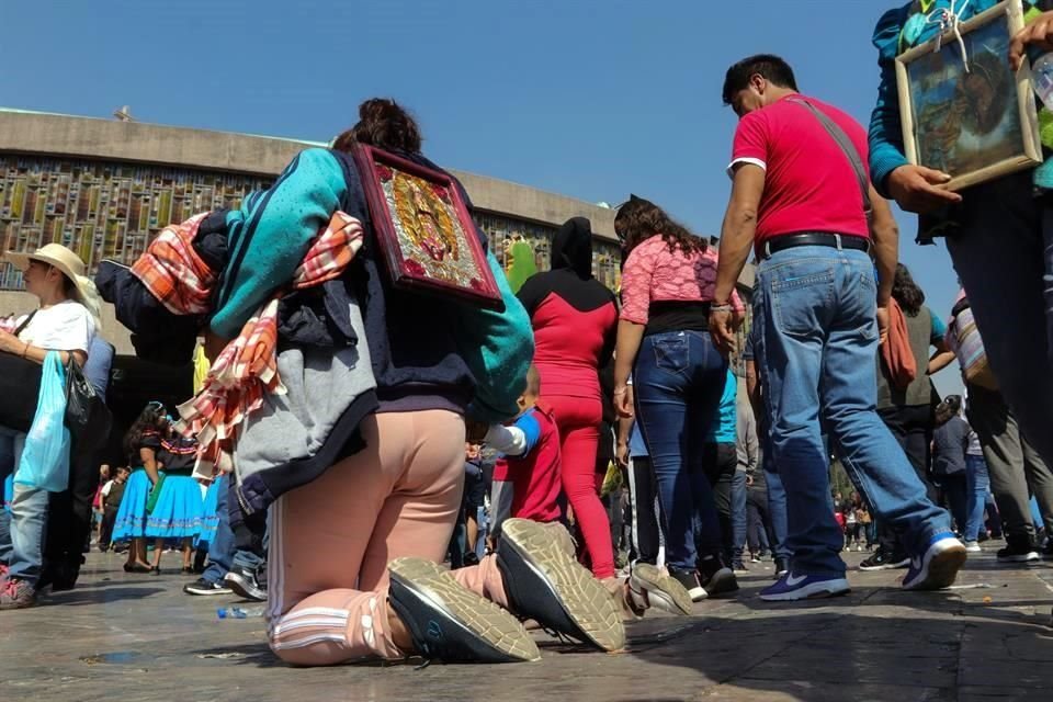 La celebración en la Basílica de Guadalupe registra cada año millones de visitas.