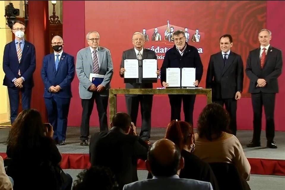 El Gobierno federal firmó acuerdo con Naciones Unidas para la compra de medicamentos en el mundo que se destinarán al sector público.