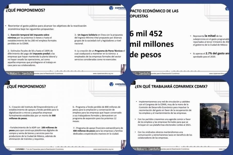 Como resultado de su foro realizado en días anteriores, con participación de la iniciativa privada y autoridades, se presentó este martes una lista de acciones a corto y mediano plazo.