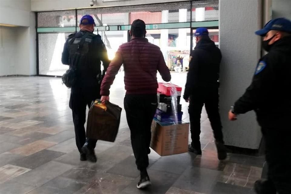 El sujeto fue puesto a disposición de un MP, al igual que los animales.