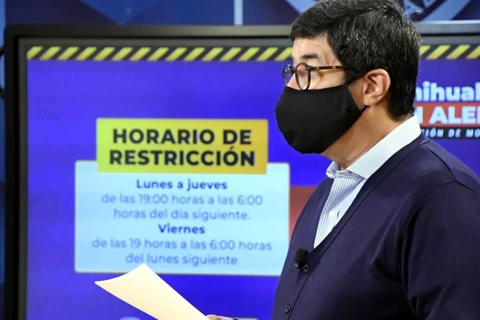 El Mandatario estatal dijo que los casos y fallecimientos por coronavirus son alarmantes.