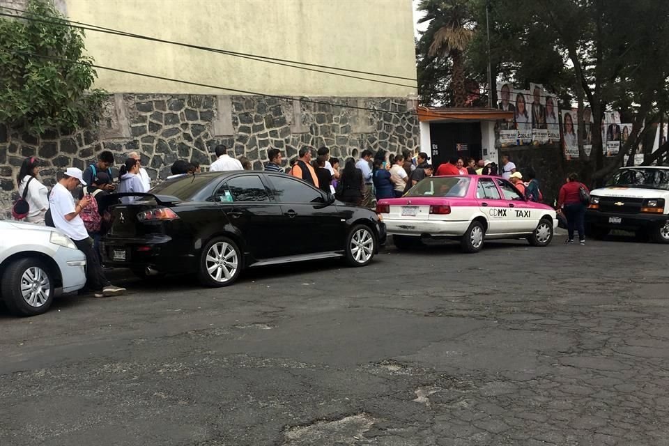 El acopio de datos se realizó en una casa de la Delegación Tlalpan.