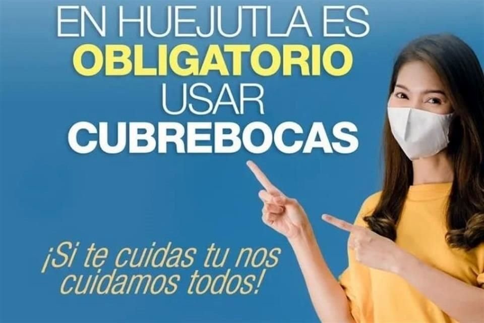 El Concejo Interino del municipio informó que por el momento realiza una campaña de concientización para informar sobre la importancia de usar cubrebocas.