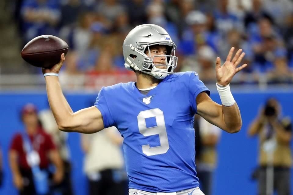 Matthew Stafford no jugaría el próximo partido.