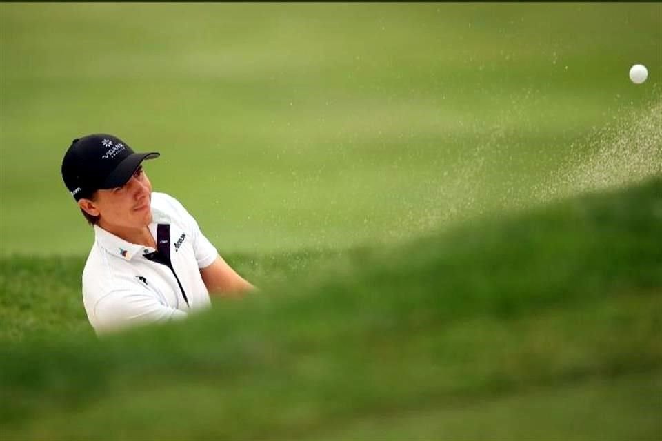 Carlos Ortiz repartió este jueves 5 birdies en los primeros 16 hoyos.