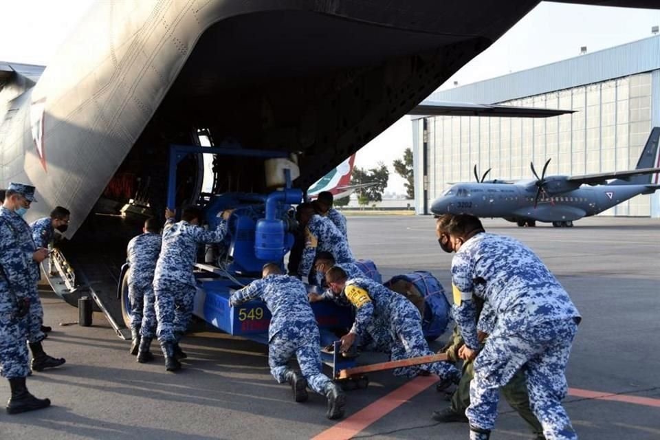 Los militares ayudarán a la población ante inundaciones en Tabasco.