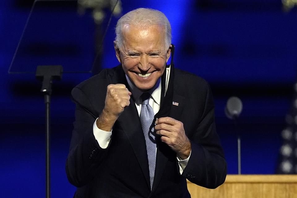 Joe Biden fue electo presidente número 46 de Estados Unidos y con ello desbancó a Trump, que lo deja como Mandatario de un solo término.