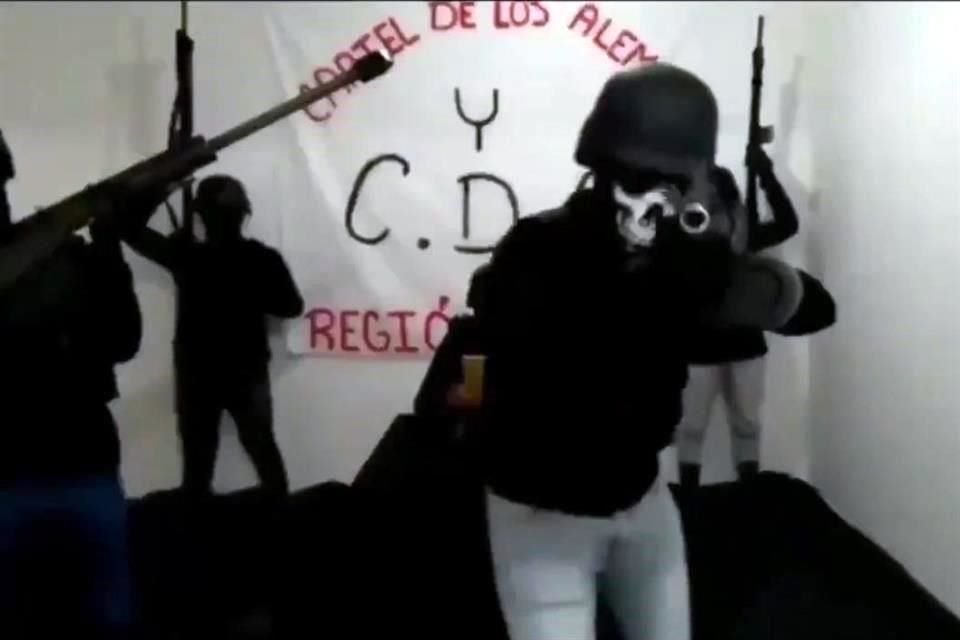 En el video también se amenazó a mandos del Ejército y la Policía.