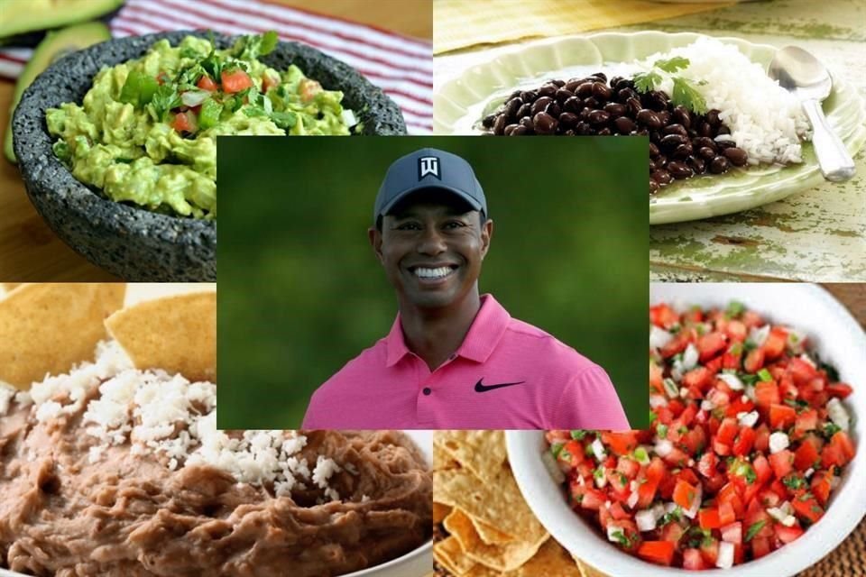 Tiger escogió elementos muy mexicanos para la cena de la cual será anfitrión.