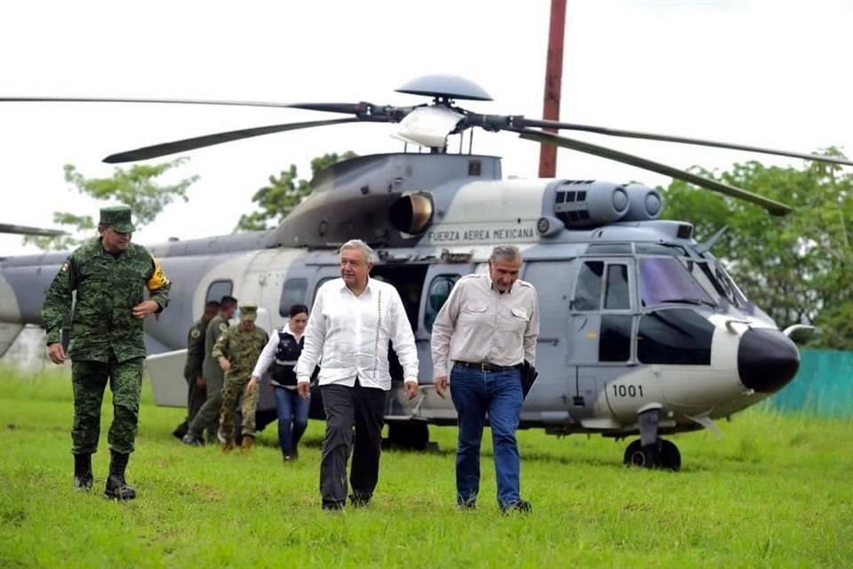 El Presidente ofrecerá un mensaje este sábado en Centro Tabasco, acompañado del Gobernador Adán Augusto López, la coordinadora Velázquez Alzúa y mandos militares.