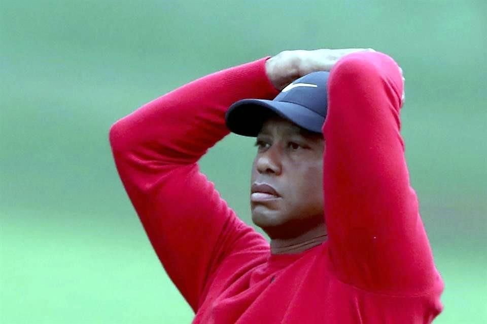 Tiger Woods vivió una verdadera pesadilla en el hoyo 12.