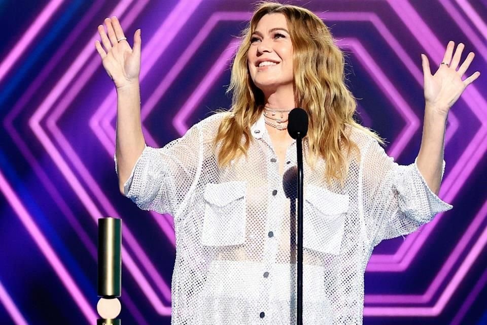 La actriz Ellen Pompeo se dijo feliz por el triunfo en varias categorías de 'Grey's Anatomy'.