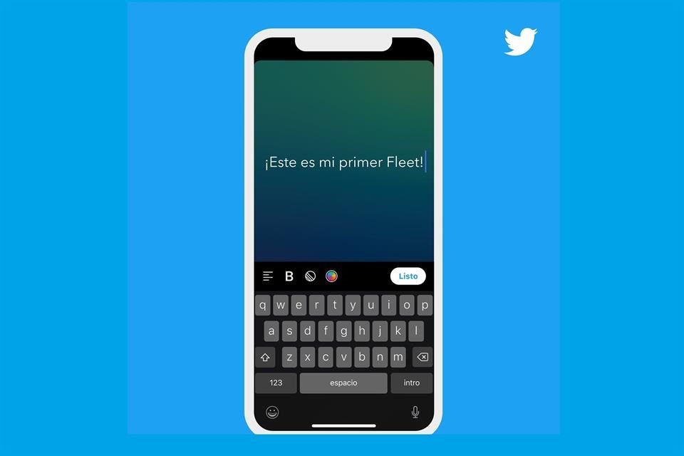 Los Fleets también podrán personalizarse con varias opciones de fondo y texto. De acuerdo con la red social, próximamente se agregarán stickers y transmisiones en vivo.