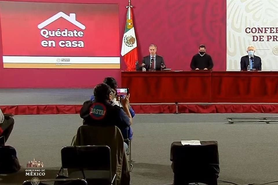 Conferencia en Palacio Nacional del 18 de noviembre.