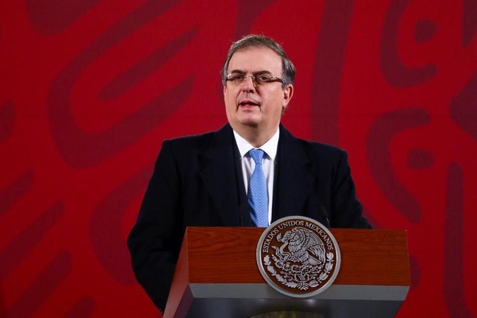 Marcelo Ebrard, Canciller de México.