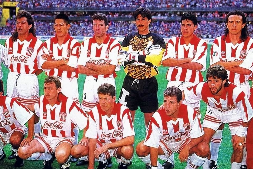 Necaxa de los 90 fue histórico en el futbol mexicano.