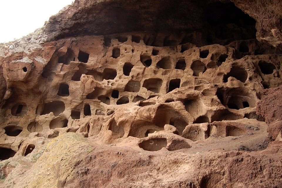 Imagen del Cenobio de Valerón, uno de los principales graneros comunales de la Gran Canaria previa a la Conquista.