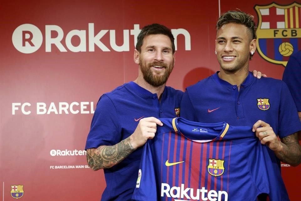 Messi y Neymar lo ganaron todo en el Barcelona.