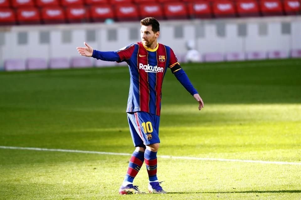 Lionel Messi está en su última temporada de contrato con el Barcelona.