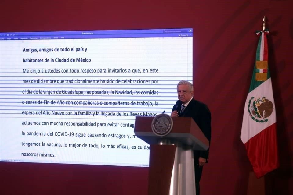 Andrés Manuel López Obrador, Presidente de México.