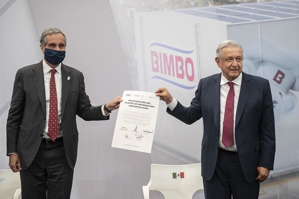 Inaguracion CEDIS Bimbo CDMX.