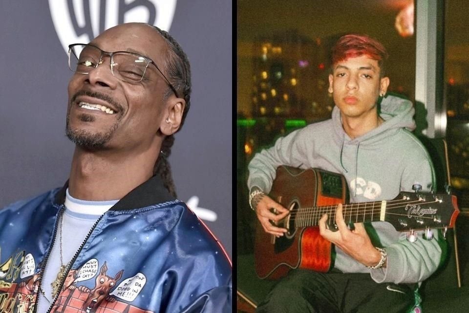 El rapero Snoop Dogg realizó una colaboración con el mexicano Natanael Cano, creador del llamado corrido tumbado, en el tema 'Feeling Good'.