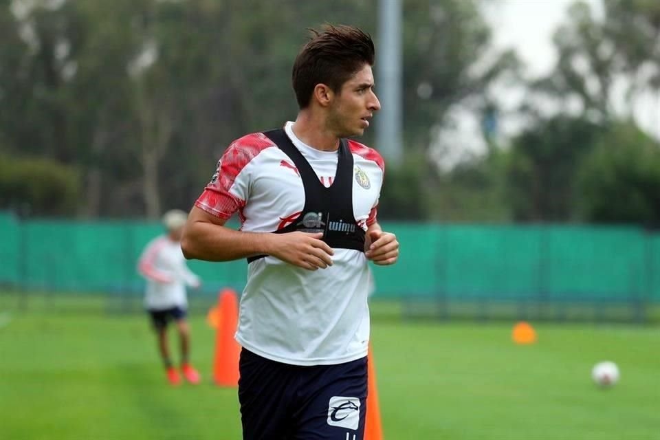 Isaac Brizuela ya entrenó con el plantel.