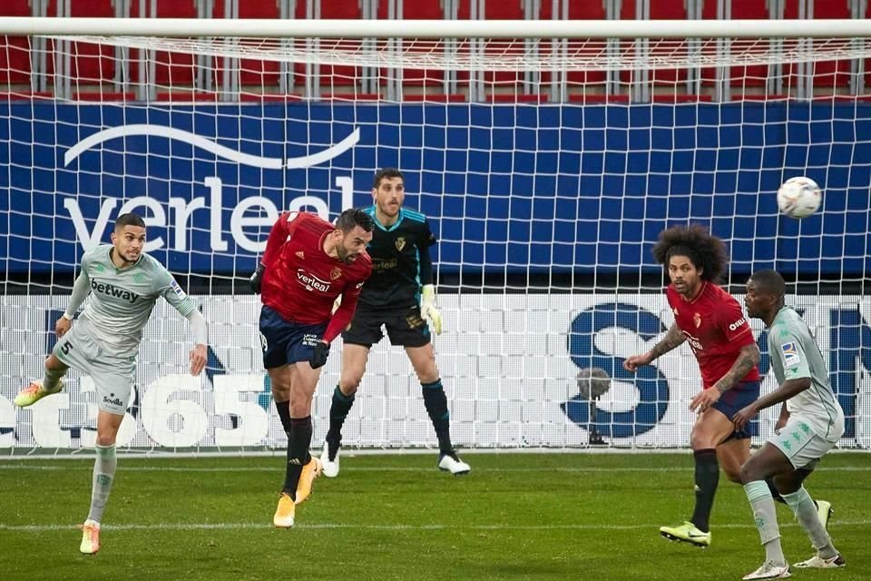 El Osasuna no logró sumar en casa.