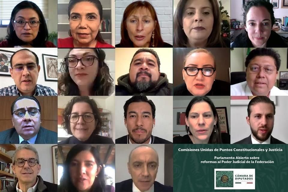 Parlamento Abierto virtual 'Análisis de la minuta que reforma diversos artículos de la Constitución Política relativos al Poder Judicial de la Federación'.