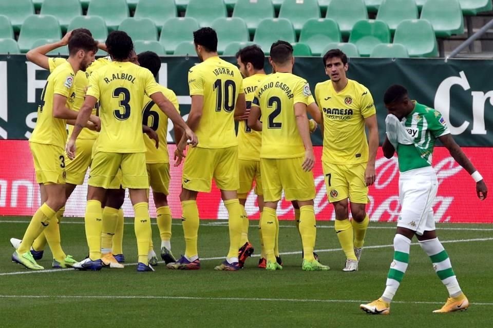 El Villarreal sacó un punto del Benito Villamarín.