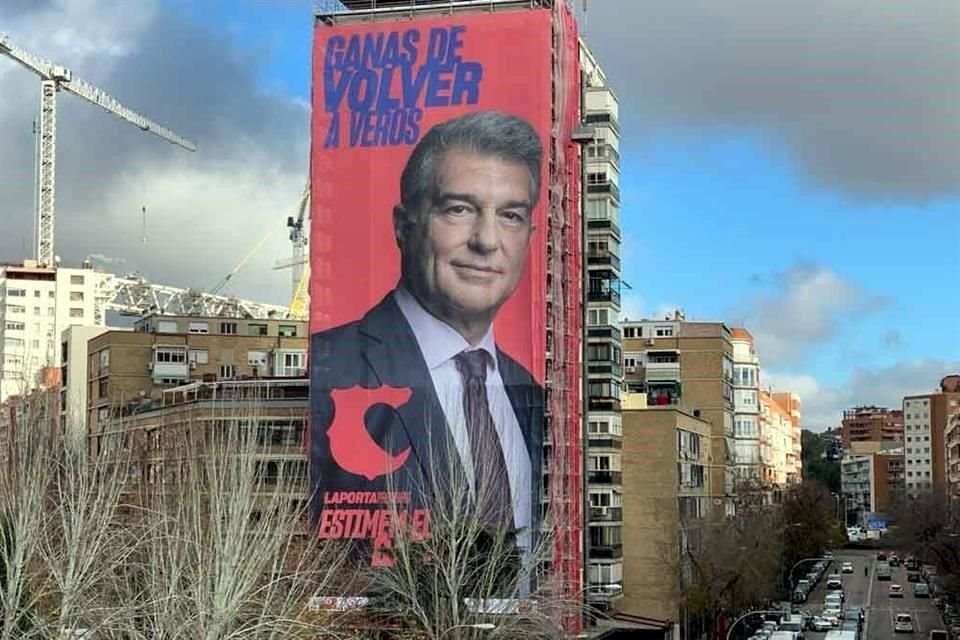 El espectacular de Laporta ha ocasionado burlas en redes sociales.